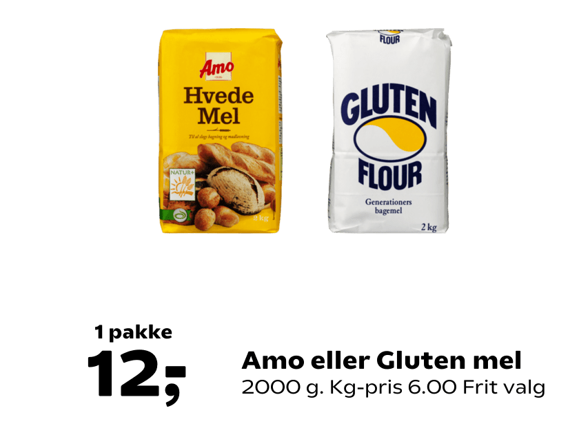 Amo eller Gluten mel