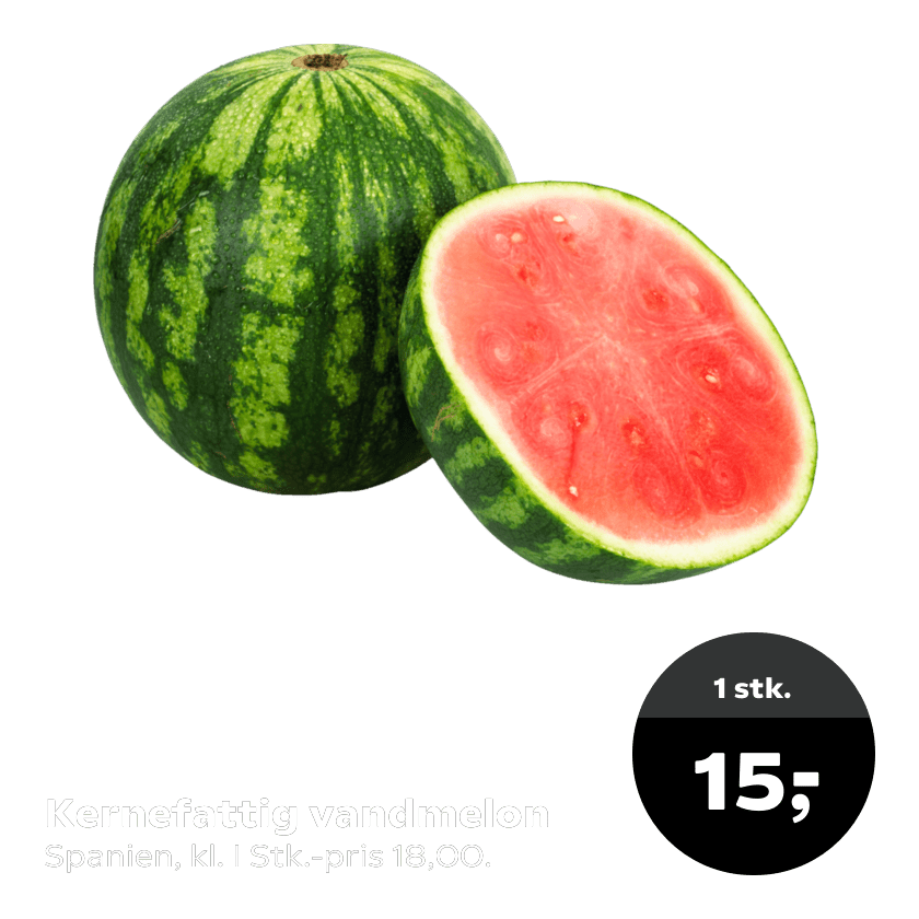 Kernefattig vandmelon