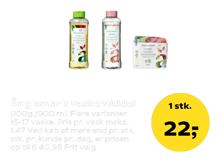 Änglamark vaskemiddel