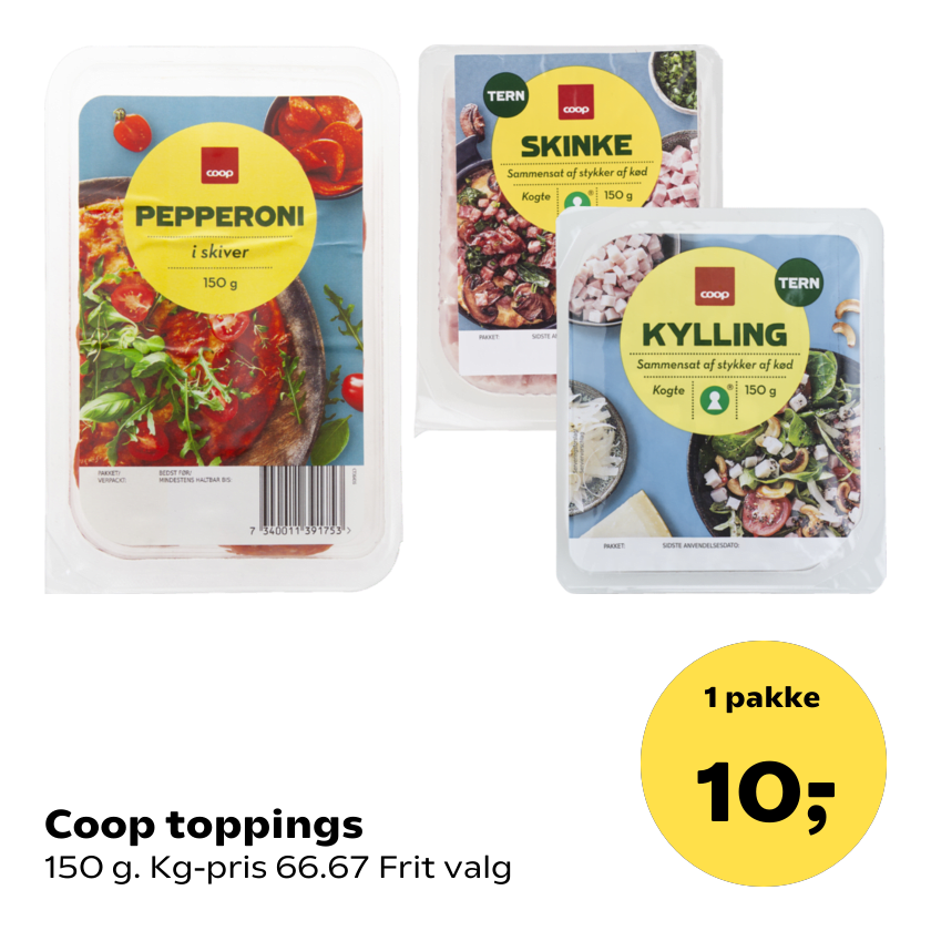 Coop toppings