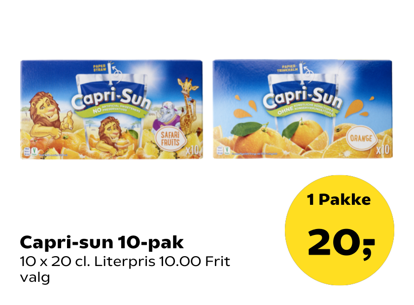 Capri-sun 10-pak