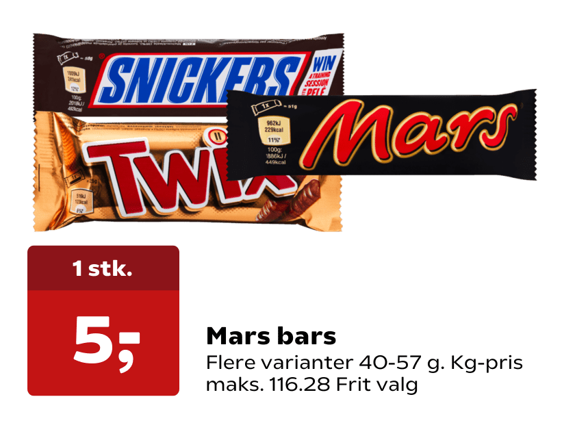 Mars bars