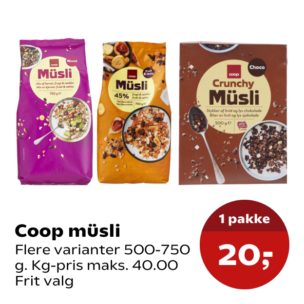 Coop müsli