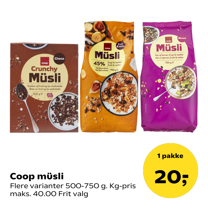Coop müsli