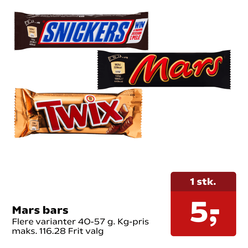 Mars bars