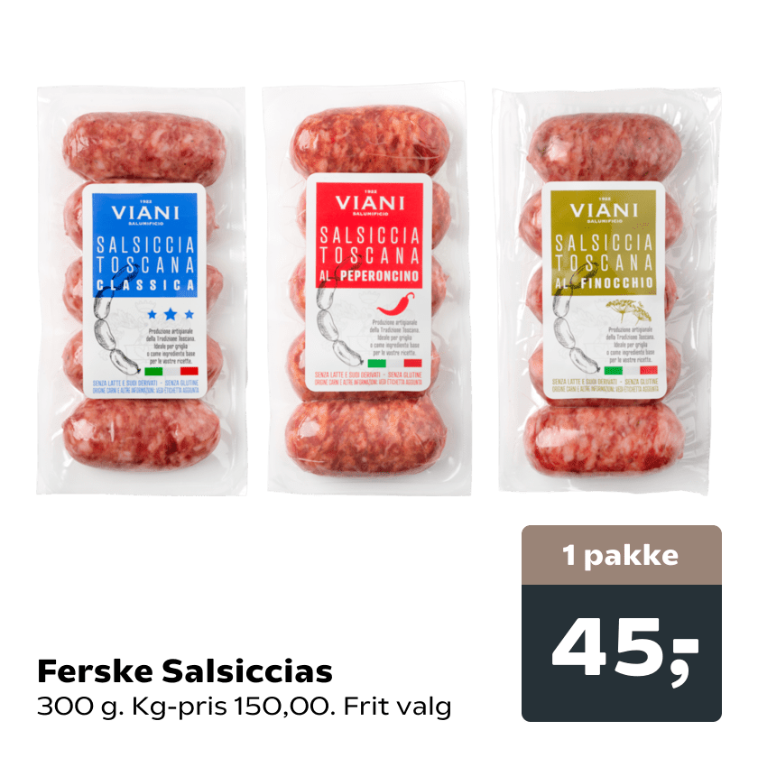 Ferske Salsiccias