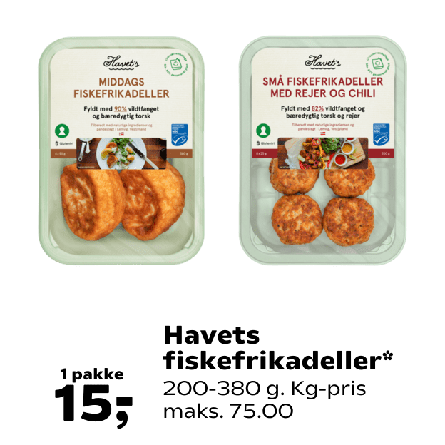 Havets fiskefrikadeller