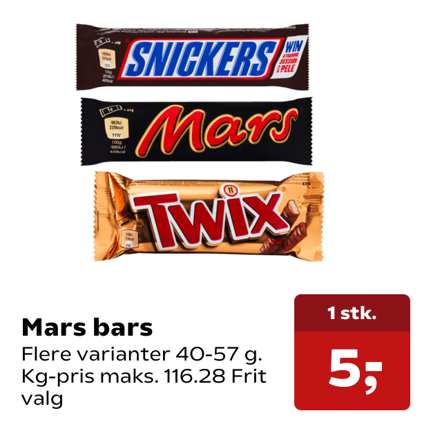 Mars bars