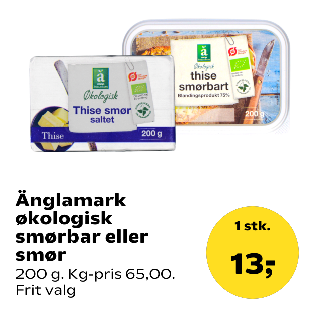 Änglamark økologisk smørbar eller smør