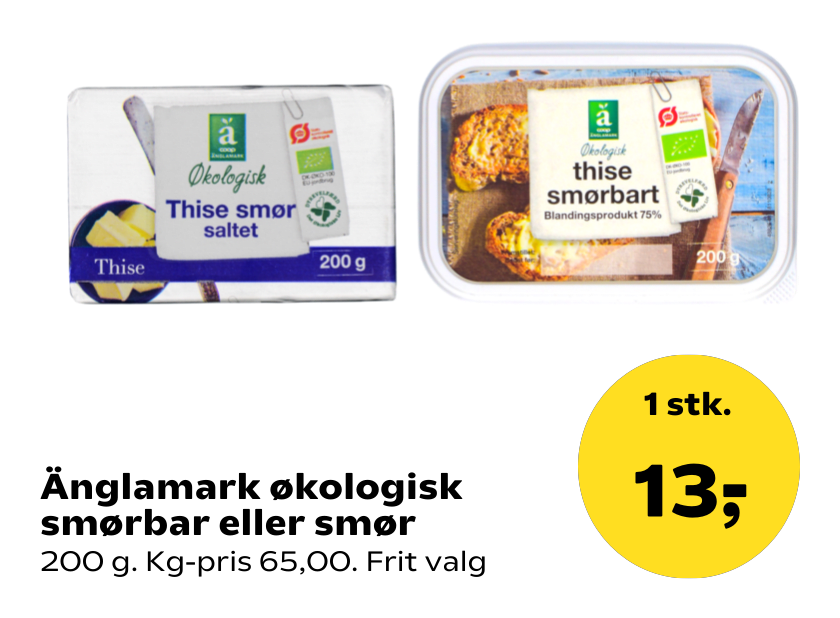 Änglamark økologisk smørbar eller smør