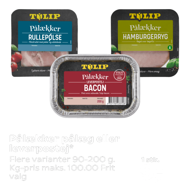 Pålækker pålæg eller leverpostej