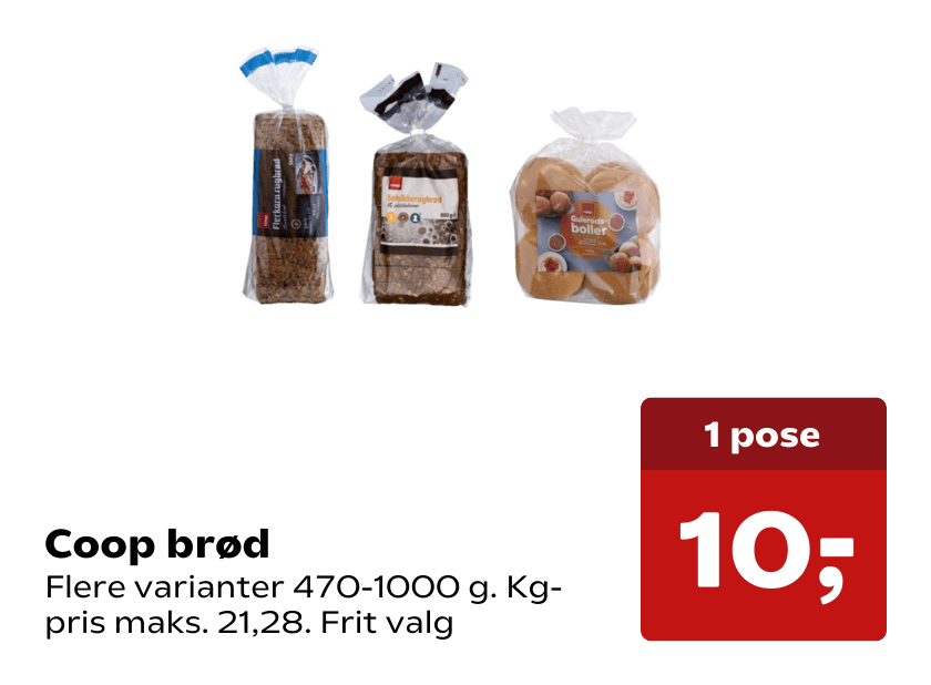 Coop brød