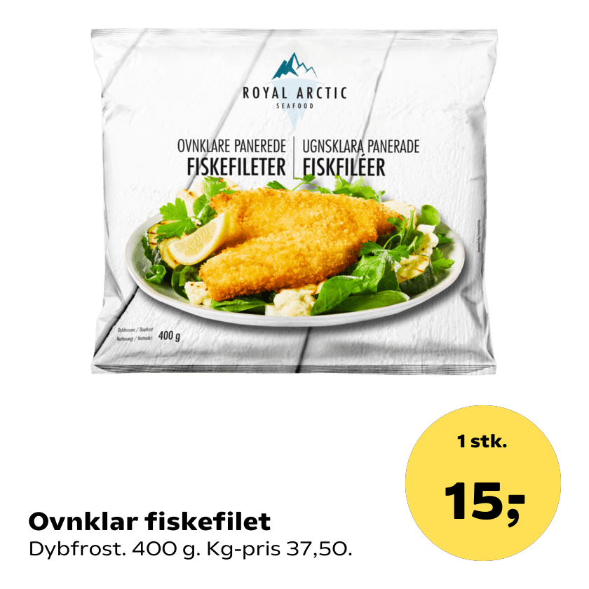 Ovnklar fiskefilet