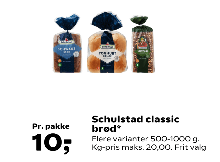 Schulstad classic brød