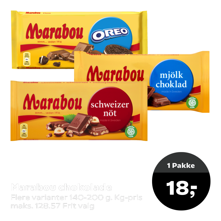 Marabou chokolade