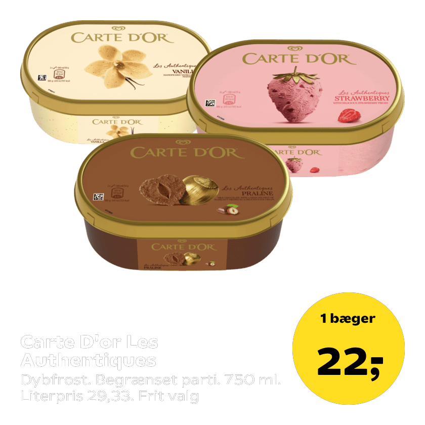 Carte D'or Les Authentiques