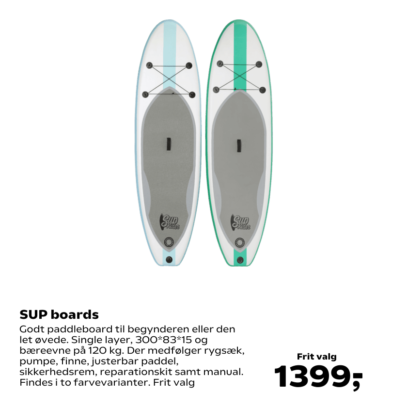 SUP boards