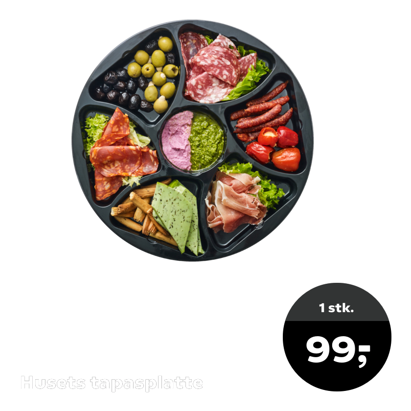 Husets tapasplatte