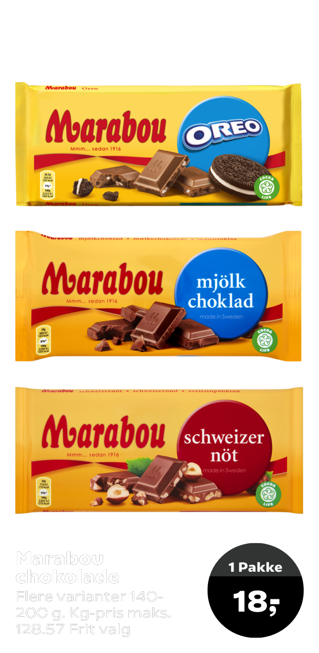 Marabou chokolade