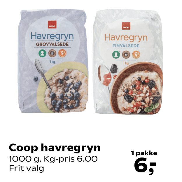 Coop havregryn