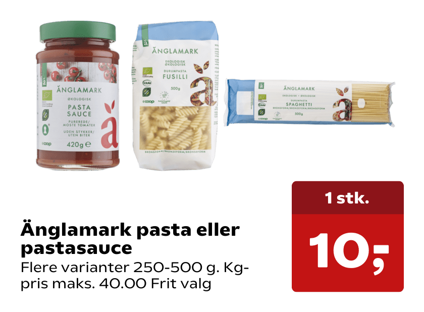 Änglamark pasta eller pastasauce