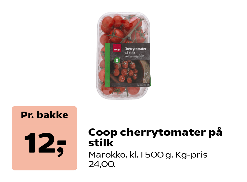 Coop cherrytomater på stilk
