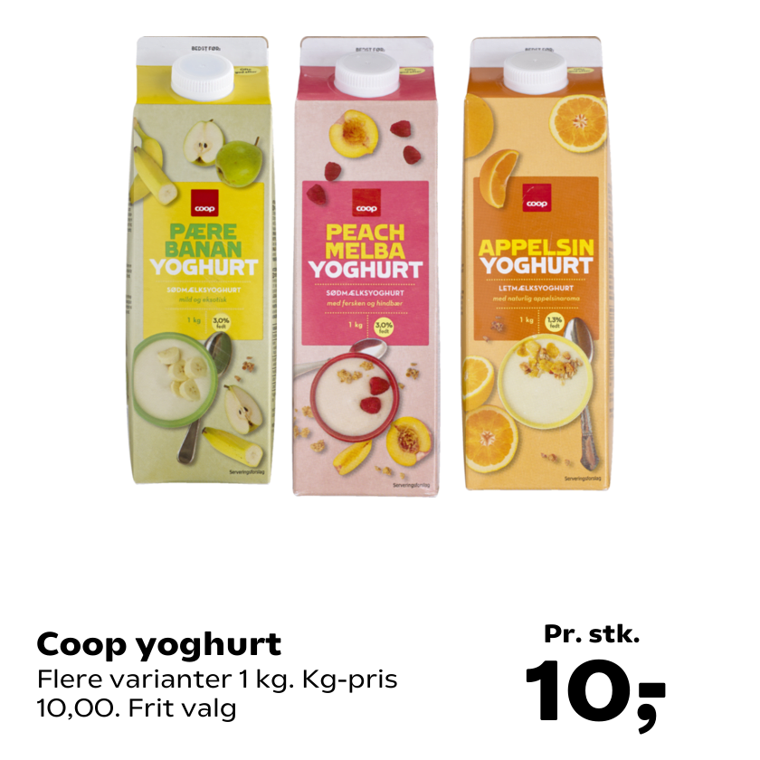 Coop yoghurt