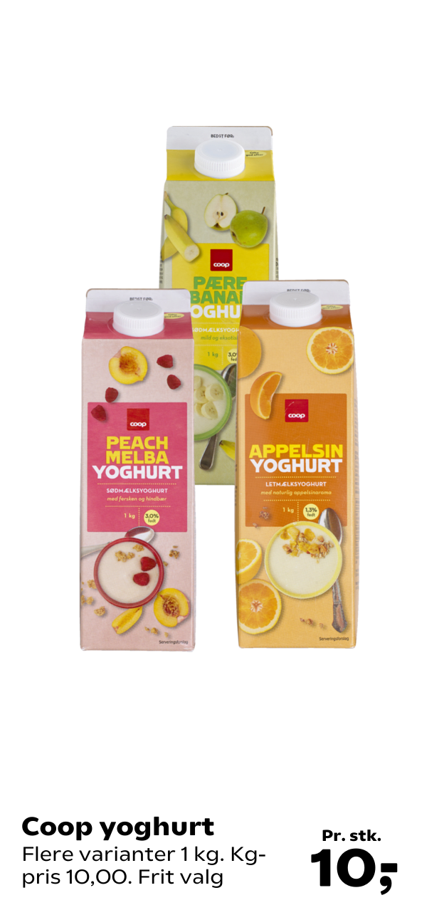 Coop yoghurt