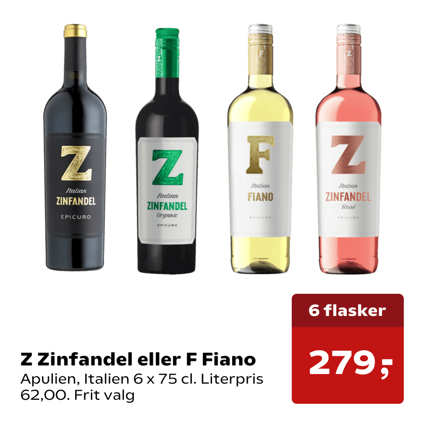Z Zinfandel eller F Fiano