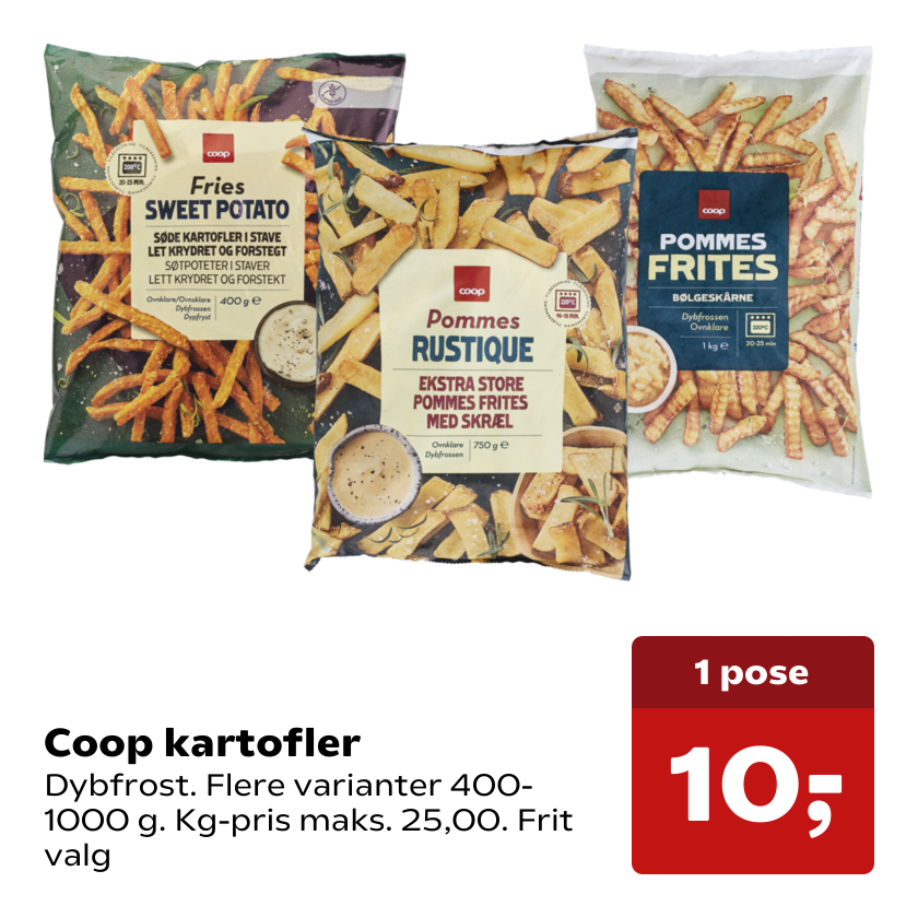 Coop kartofler