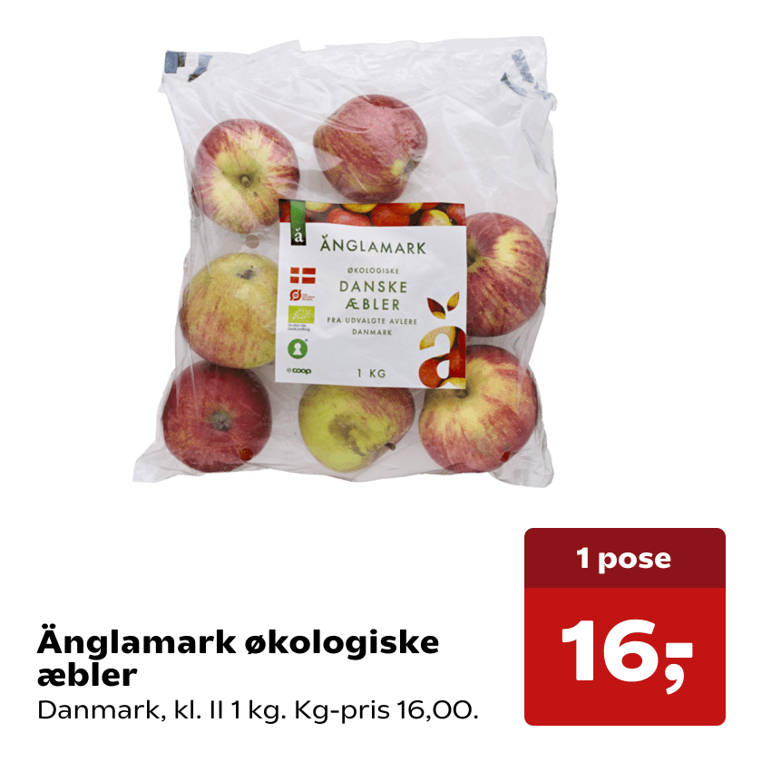Änglamark økologiske æbler