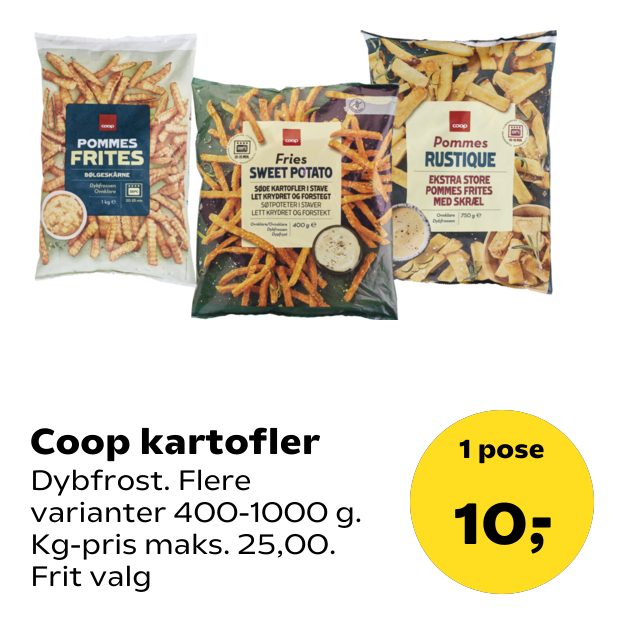 Coop kartofler