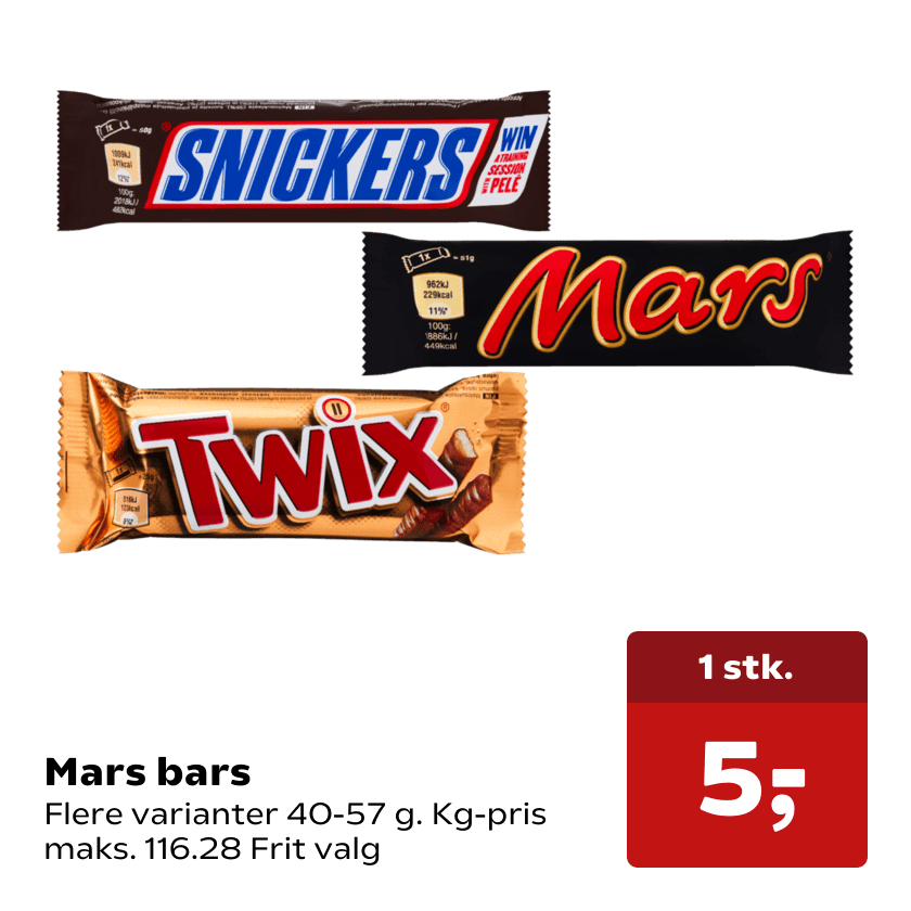 Mars bars