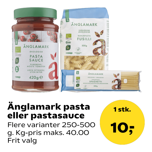 Änglamark pasta eller pastasauce