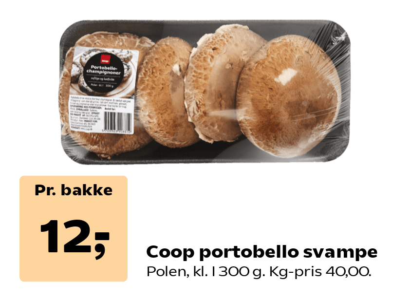 Coop portobello svampe
