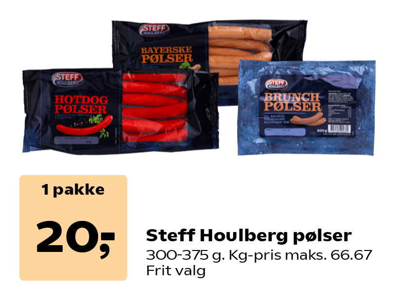 Steff Houlberg pølser