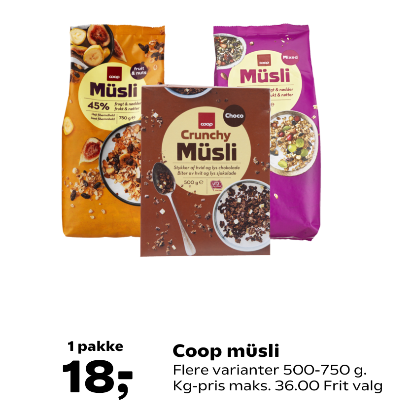 Coop müsli