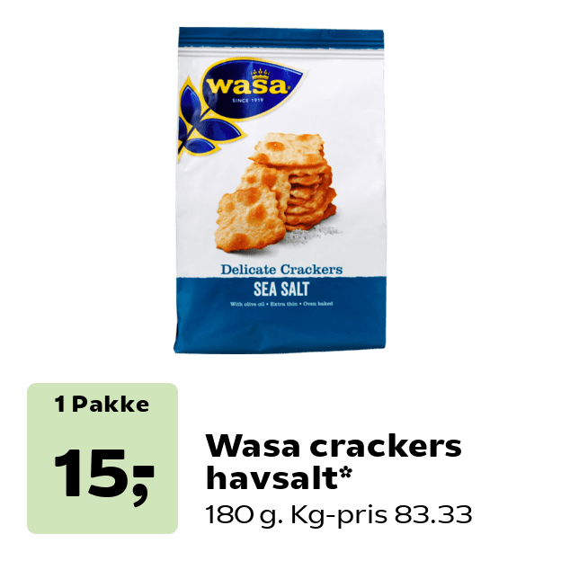 Wasa crackers havsalt