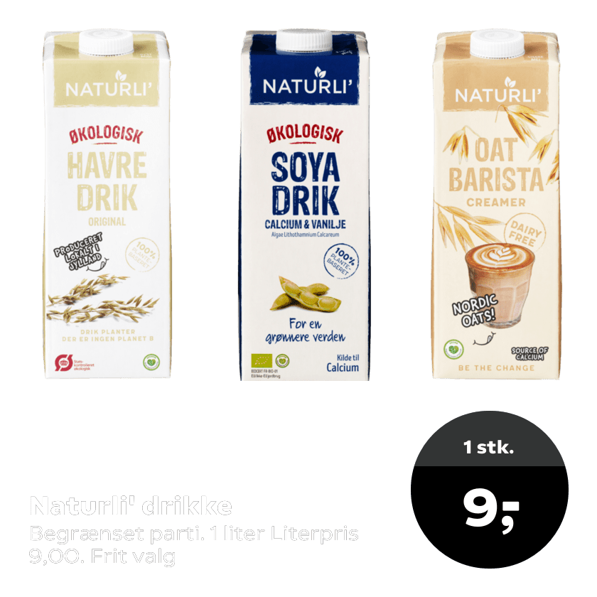 Naturli' drikke