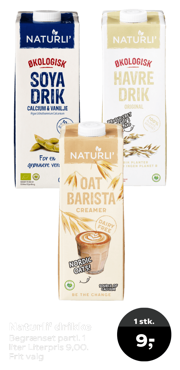 Naturli' drikke