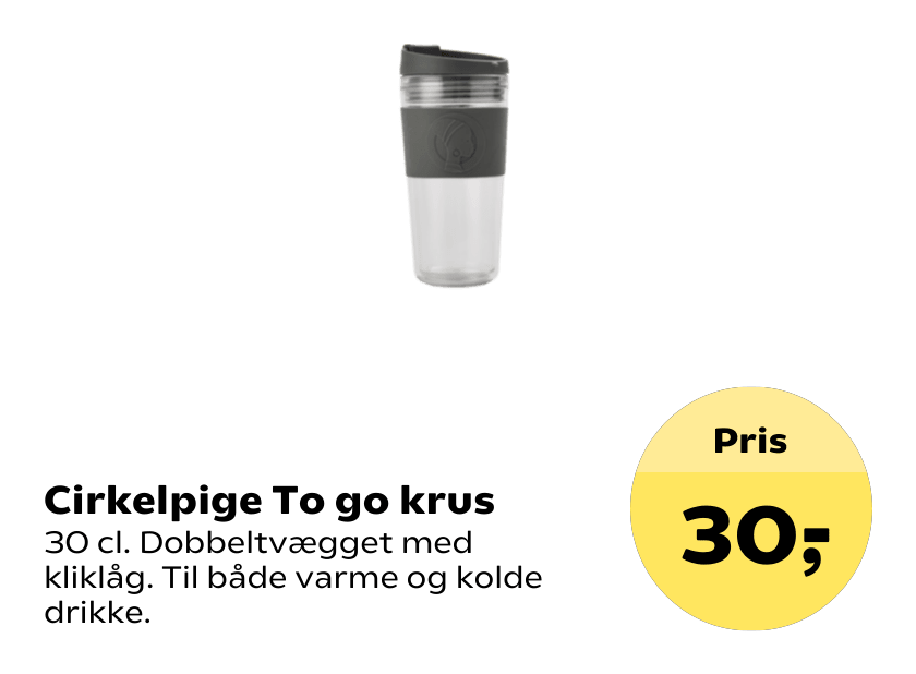 Cirkelpige To go krus