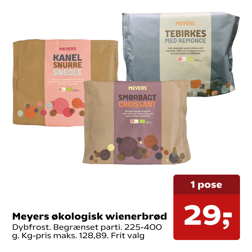 Meyers økologisk wienerbrød