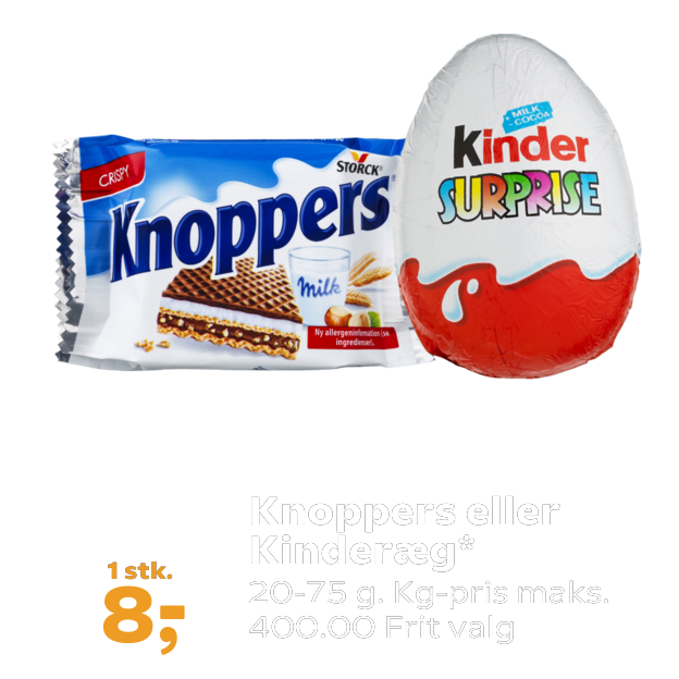 Knoppers eller Kinderæg