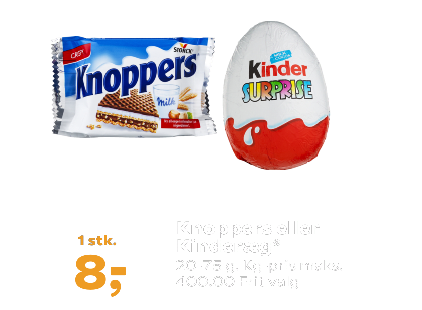 Knoppers eller Kinderæg