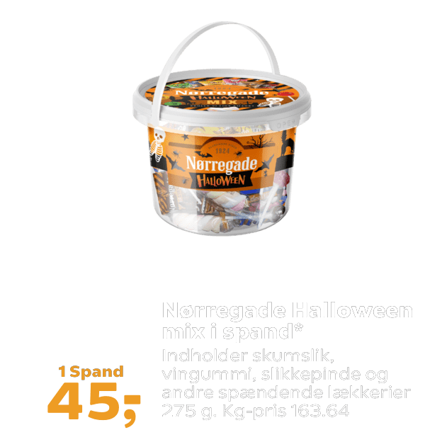 Nørregade Halloween mix i spand