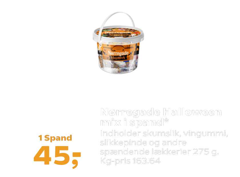 Nørregade Halloween mix i spand