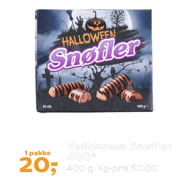 Halloween Snøfler 400