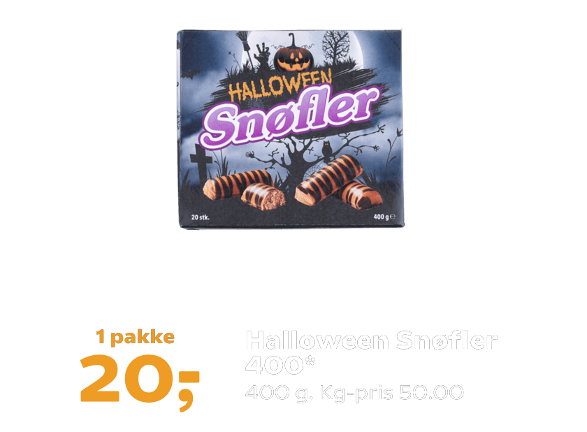 Halloween Snøfler 400