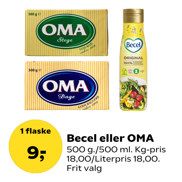 Becel eller OMA