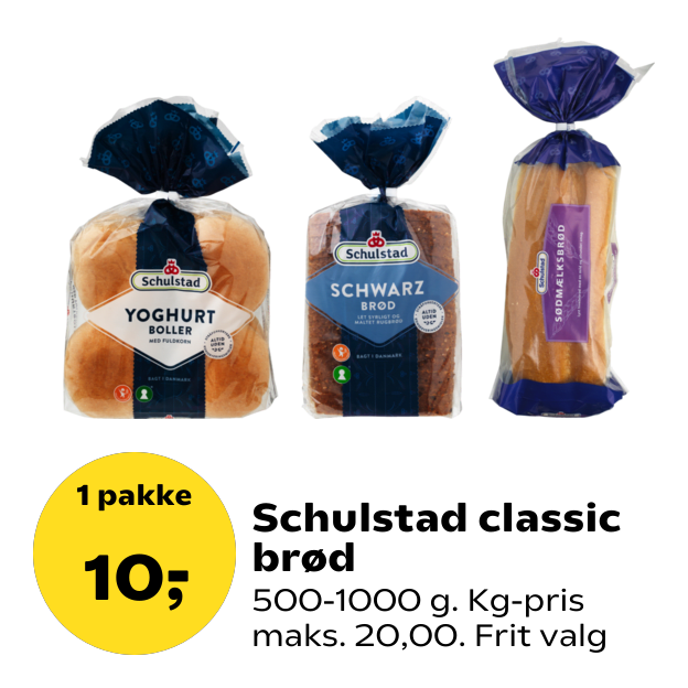 Schulstad classic brød